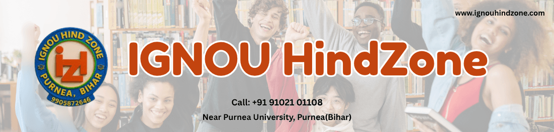 IGNOU HindZone Welcome Slider